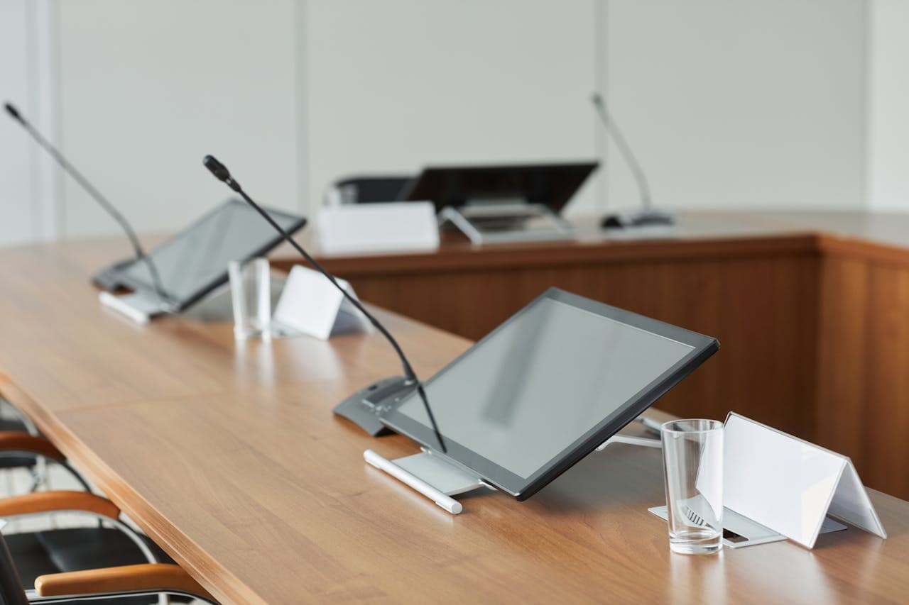 Conference room audio