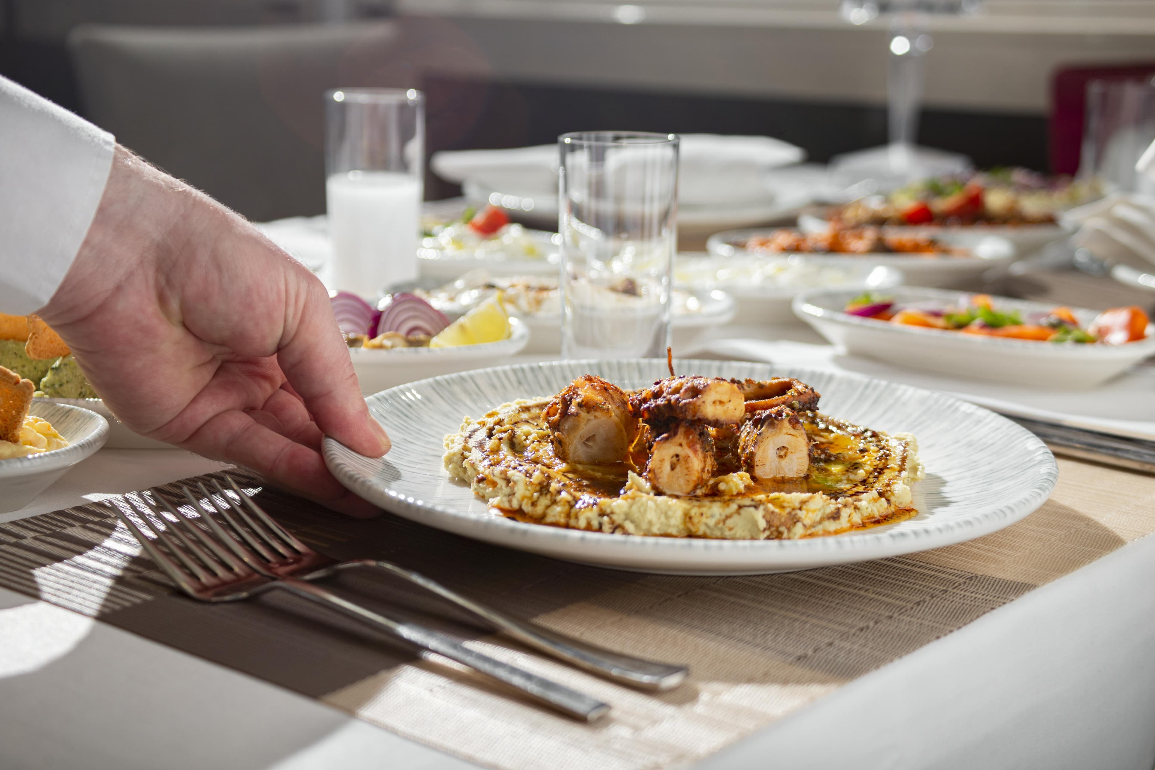 Chef-led private dining
