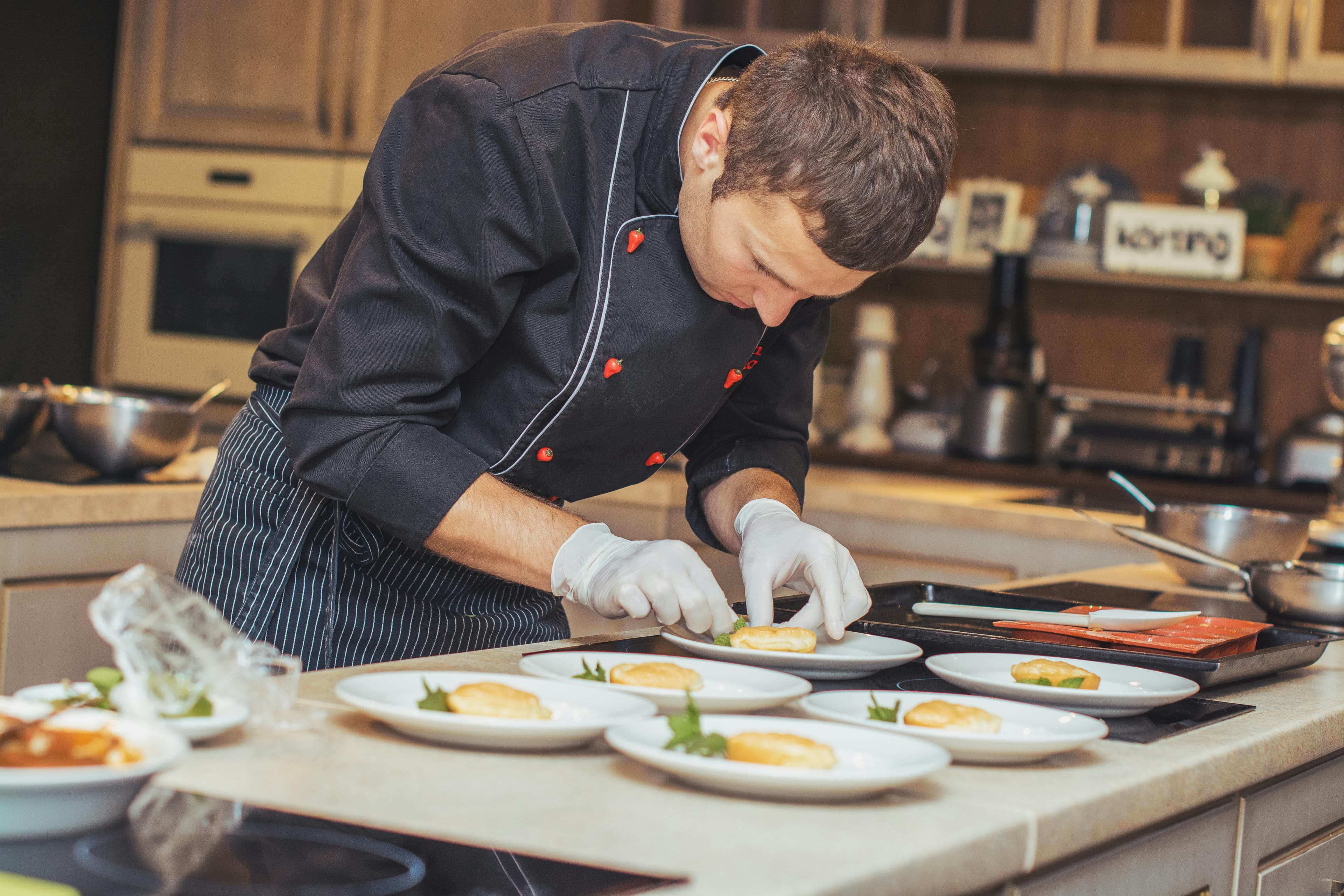 Intimate Chef's Table setup