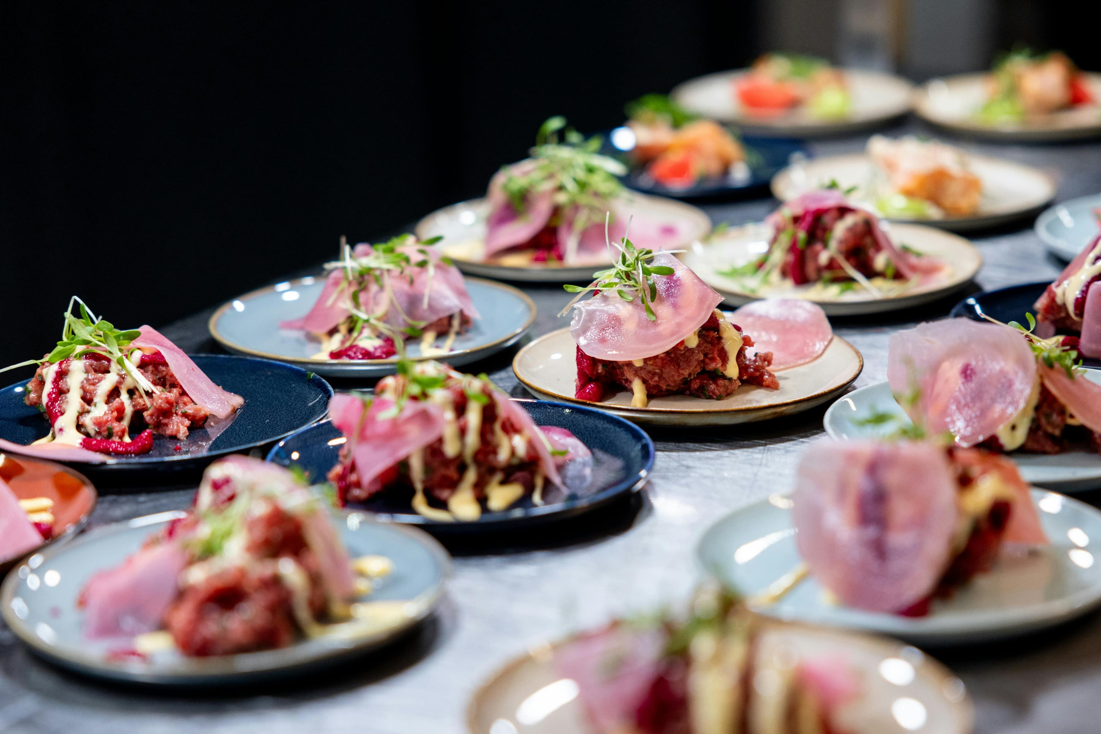 Multi-Course Tasting Menu setup