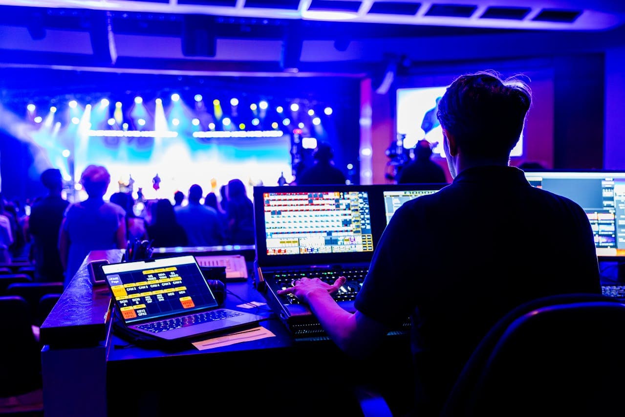 Hybrid Event Solutions setup