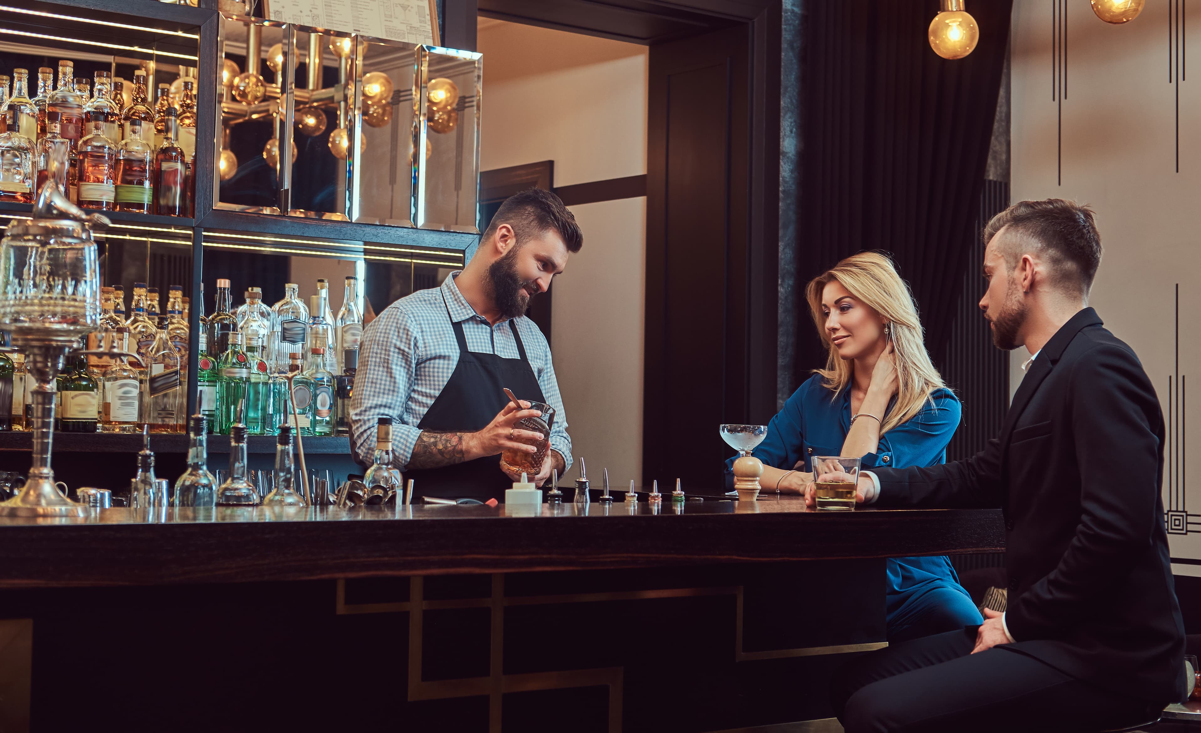 Full Service Bar Operations setup