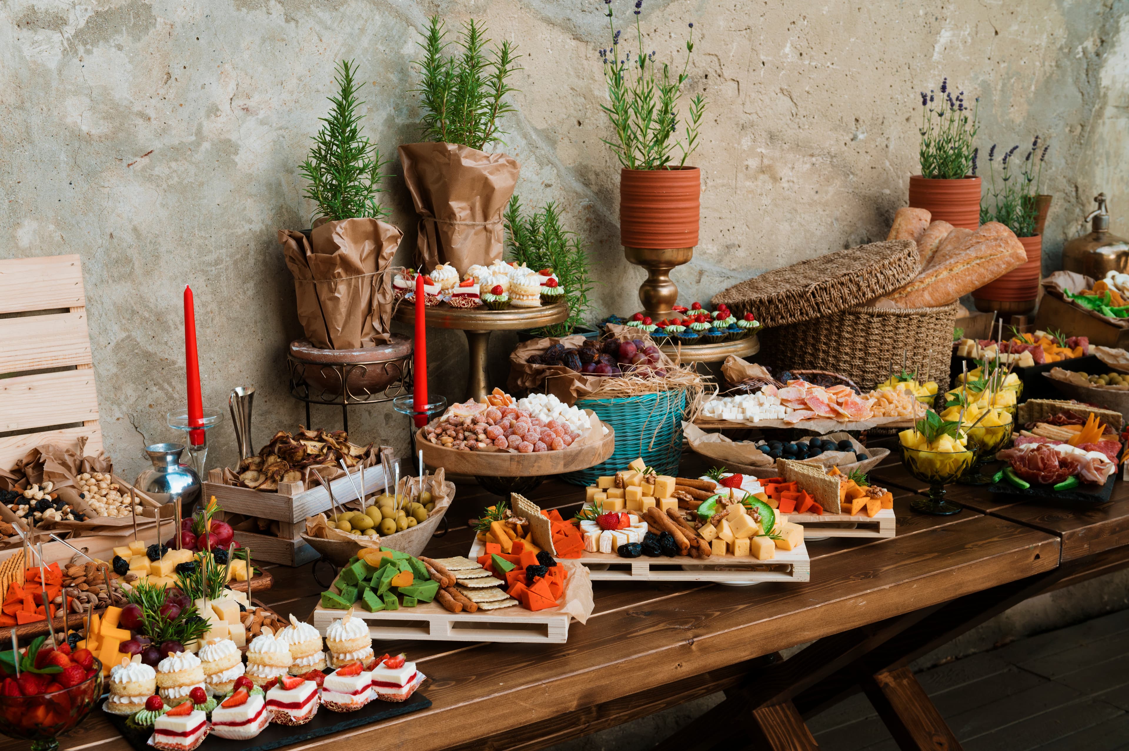 Festival food zone