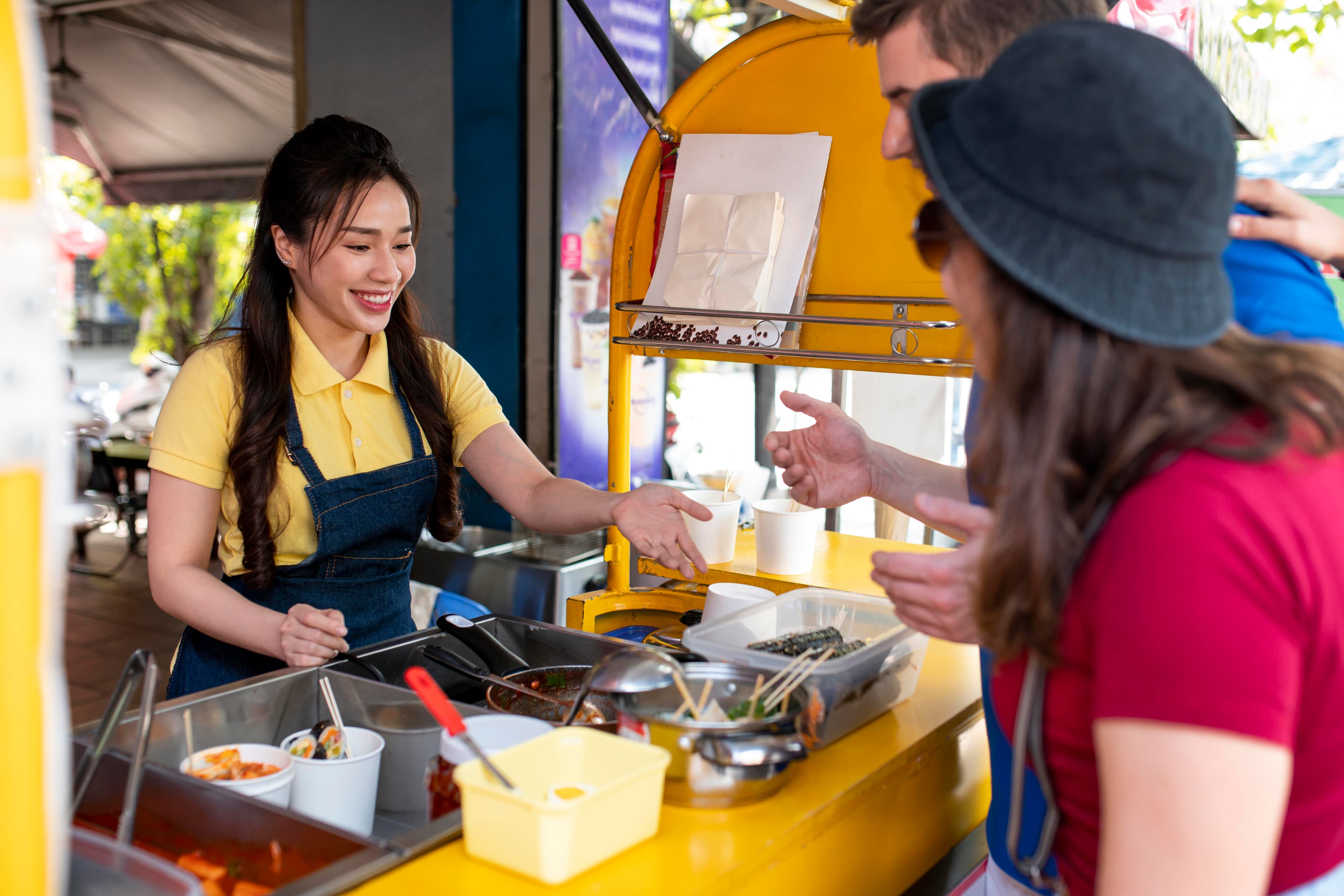 Festival food zone