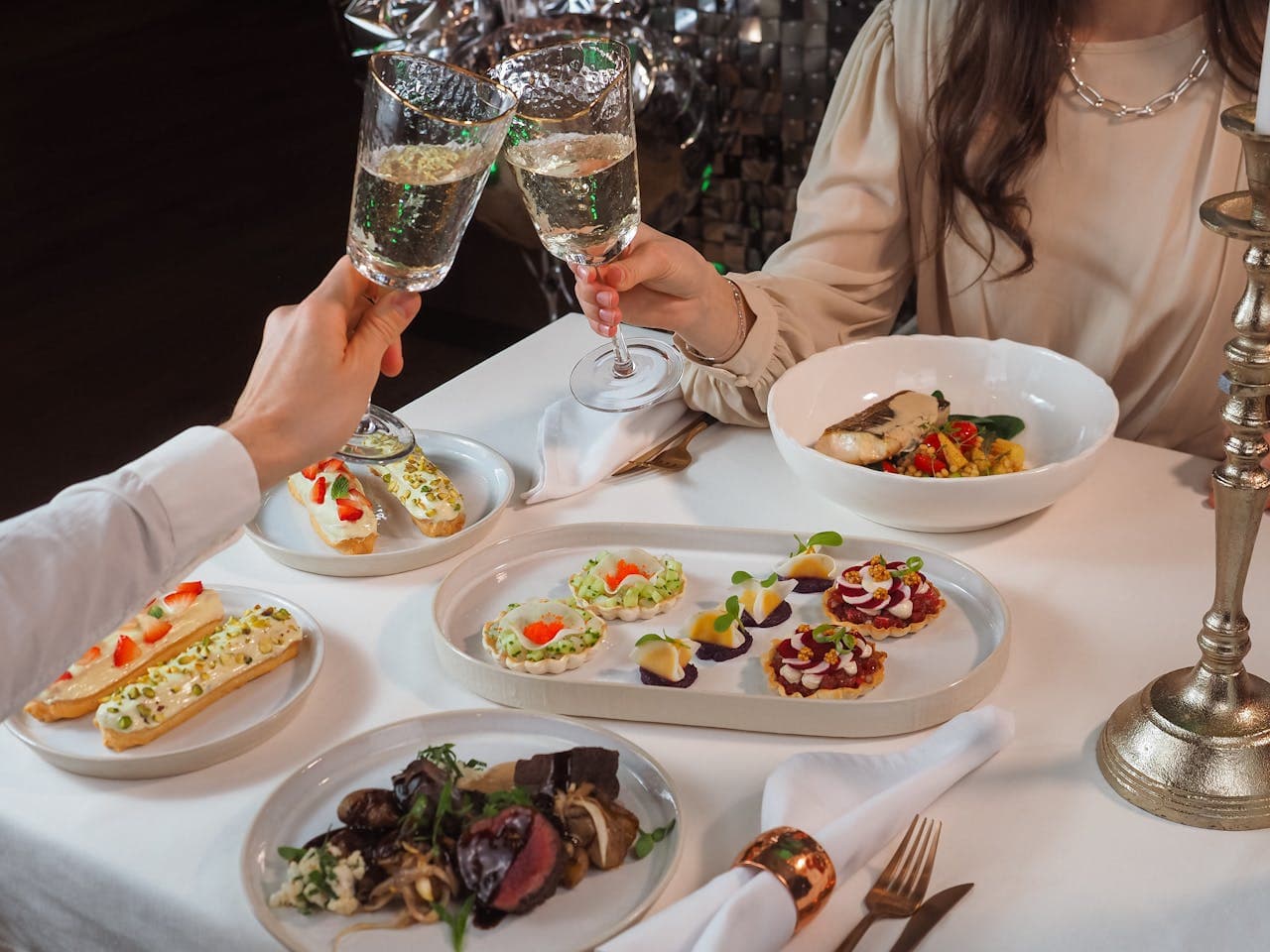Vibrant party catering