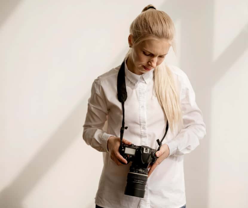 Professional photographer capturing special event moments
