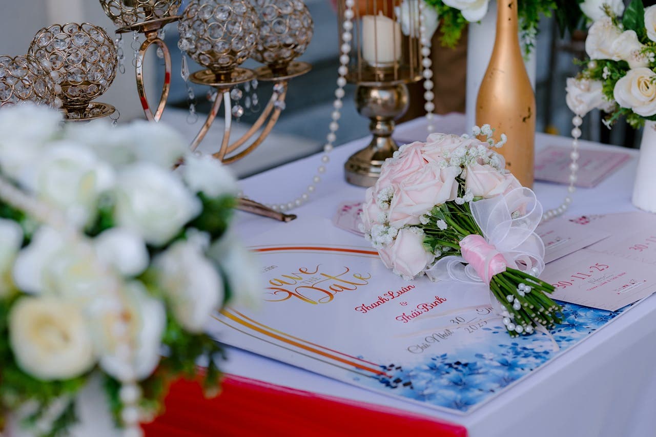 Wedding planning checklist and schedule details