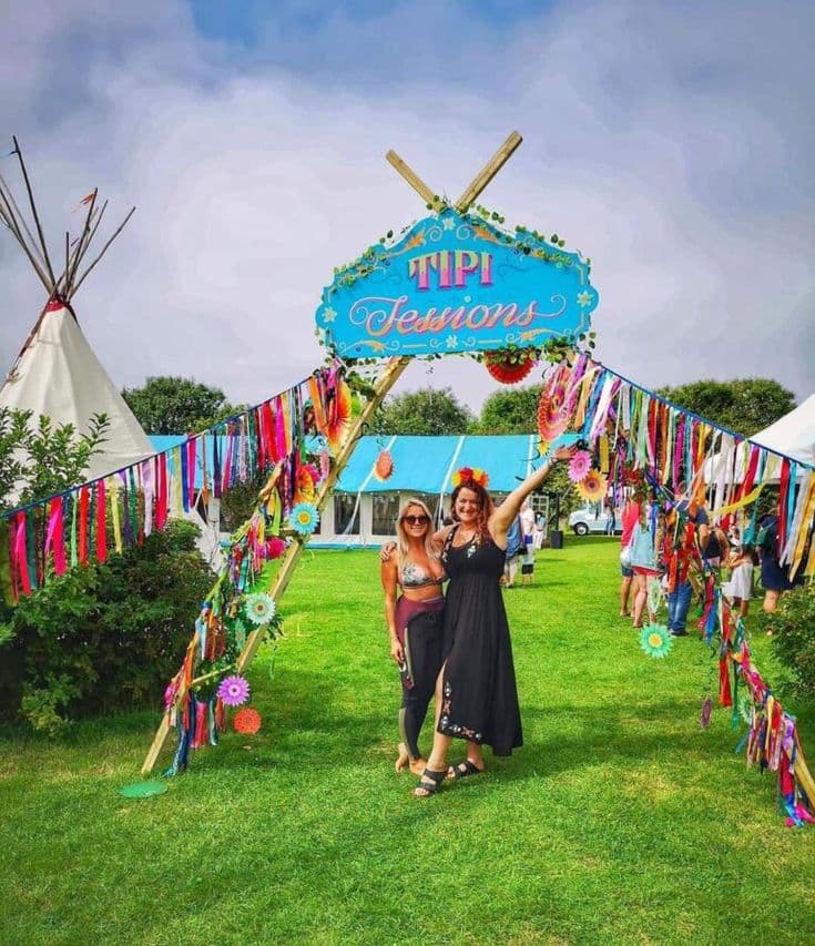 Festival style parties